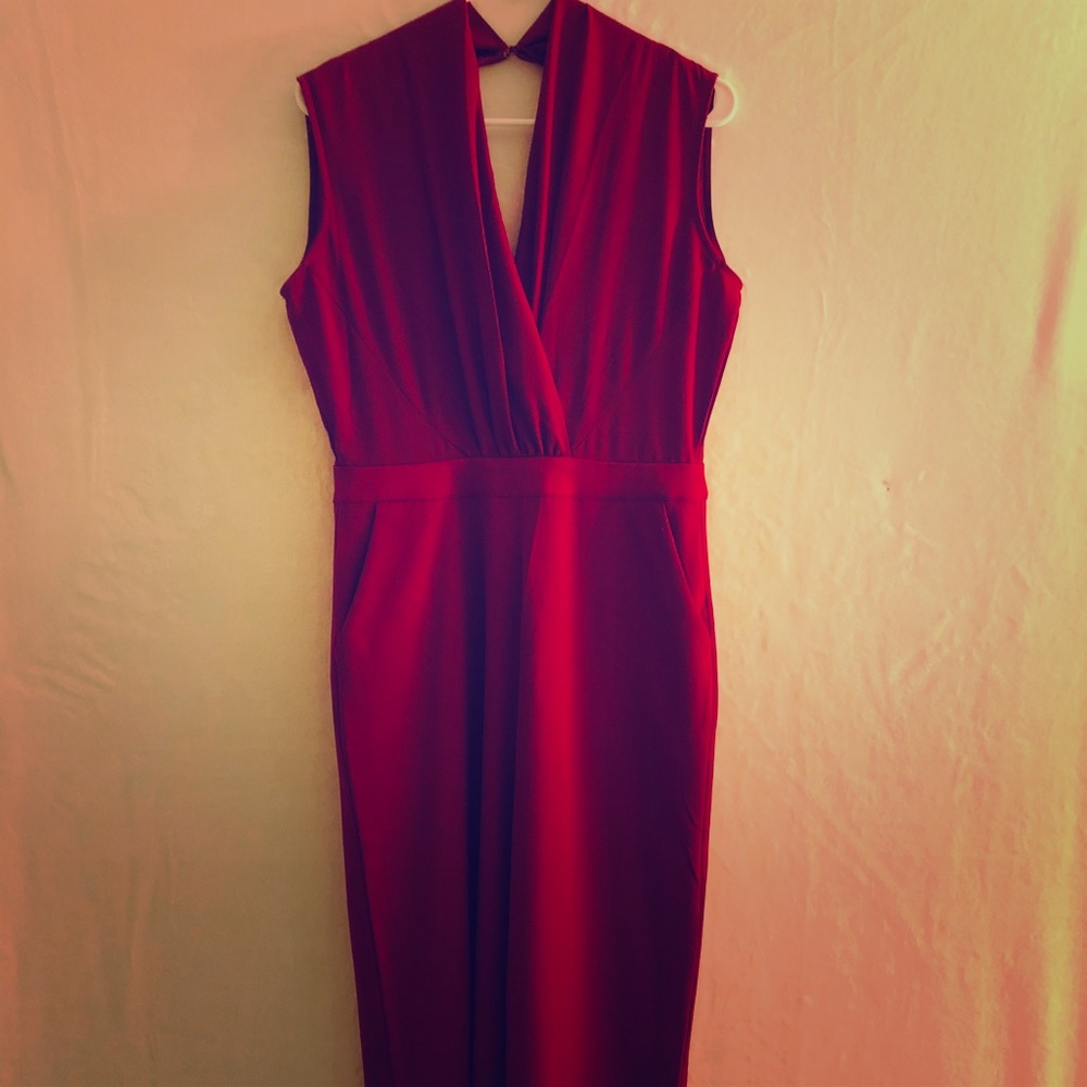 Shinestar collection red jumpsuit